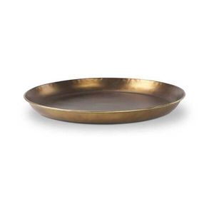 Premium Handmade Brass Serving <b>Tray</b> Elegant Decorative Metal <b>Tray</b> Perfect For Serving Tea Coffee <b>Snacks</b> Drinks Fruit - Product Image 1