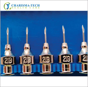 Aiguille de seringue vétérinaire durable en acier inoxydable 14-23G réutilisable et longue durée pour le diagnostic et l'injection des porcs, des chèvres et des chevaux - Product Image 4
