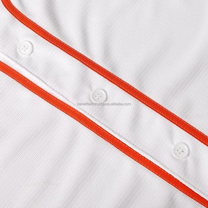 Maillot d'entraînement de baseball et de softball pour hommes de super qualité chemise en polyester respirant boutons couverts excellent pour les vêtements de sport - Product Image 5