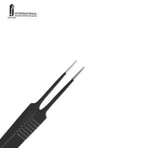 Pinzas de Joyero Bipolares F.J. INTERNATIONAL de Alta Calidad, Reutilizables, con Punta Plateada Antiadherente, Juego de Instrumentos Electroquirúrgicos - Product Image 2