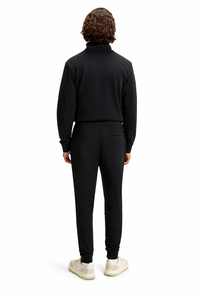 Veste de survêtement unisexe Y2K Streetwear, ensemble deux pièces avec capuche et fermeture éclair intégrale, survêtement d'hiver, fabricant de logos personnalisés en gros - Product Image 3