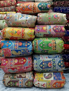 Handmade Embroidered Fabric Wholesale Designer Indian Textile Material For Ethnic Apparel And Home Decor Bulk Export For Markets - Product Image 2