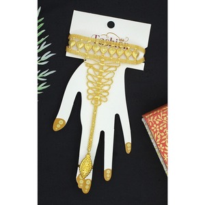 Pulsera joyería precio al por mayor mujeres bebé joyería Dubai indio chapado en oro niños material de latón Dubai joyería India - Product Image 6