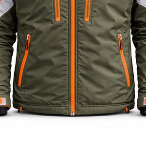 Chaqueta Cortavientos Impermeable Ecológica para Actividades al Aire Libre, 10.000 mm, Unisex, Ligera, 100% Poliéster, con Capucha, OEM, Nueva Llegada - Product Image 3
