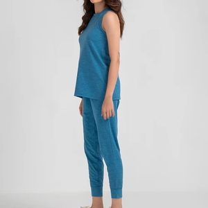 Débardeur de yoga pour femme, dos nageur, coupe ajustée, extensible, respirant, sans manches, pour le fitness et la gym, fournisseur - Product Image 4