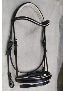 Bridon en cuir de qualité supérieure pour chevaux, articles d'équestre, équipement d'équitation, prix de gros, fabrication sur mesure. - Product Image 2