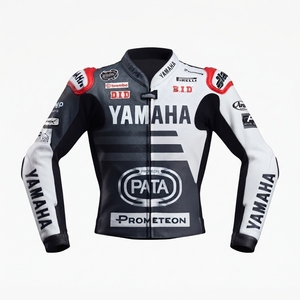 เสื้อแจ็คเก็ตหนังวัวสำหรับขี่มอเตอร์ไซค์ Ramaha CE Level 2 สำหรับผู้ชาย/ชุดป้องกันสำหรับขี่มอเตอร์ไซค์บนสนามแข่ง - Product Image 1