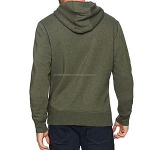 Sudadera con capucha de algodón 100% de gran tamaño para hombre, forro polar de felpa francés de alta calidad, impresa en ropa de calle 3D, moda de invierno personalizable - Product Image 4
