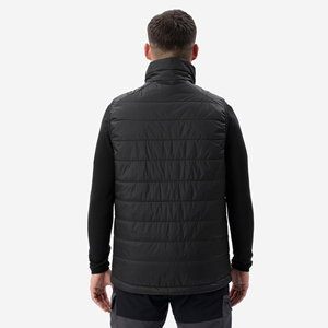Custom Logo Men's Winter Thickened Puffer Vest Zipper Pocket Sleeveless Warm <b>Padded</b> Jacket Outdoor Casual Gilet - Product Image 4