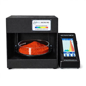 เครื่องวัดสีโครมาเมตเตอร์แบบสเปกโตรโฟโตมิเตอร์ Hunter Lab สำหรับวัดสี 400-700 นาโนเมตร สำหรับผงพริกสีแดง เครื่องเทศ รองรับการปรับแต่ง OEM สำหรับอาหาร - Product Image 1