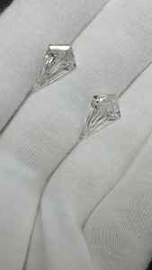 Diamante cultivado en laboratorio con certificado, forma de cometa, CVD HPHT, personalizable para anillos y colgantes, piedra con forma de cometa para joyería - Product Image 3