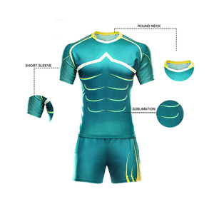 Uniformes de Rugby Profesionales Personalizados con Impresión Completa de Alta Calidad, Conjuntos de Uniformes de Rugby Modernos para Jugadores de Equipo - Product Image 4