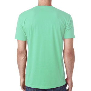 Men's <b>V</b>-Neck T-Shirts 100% Cotton Eco-Friendly Customizable Regular <b>Fit</b> Solid Color Short Sleeve Low MOQ T shirt Slim <b>Fit</b> <b>V</b>-Neck - Product Image 5