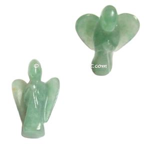 Artesanía de piedra semipreciosa Ángel de cuarzo de cristal Tamaño pequeño Ángel de piedras preciosas naturales al por mayor - Product Image 3