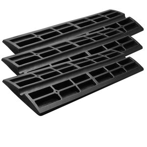 Rampa per marciapiede resistente da 15.000 libbre, rampa per vialetto alta 6,6 cm, confezione da 3 rampe in gomma per marciapiedi e soglie - Product Image 6