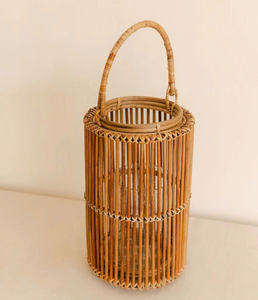 Natural Rattan Lantern Eco Friendly Decorative <b>Lighting</b> Rustic Boho Home Decor Indoor Outdoor Hotel Resort <b>Lighting</b> <b>Accessory</b> - Product Image 6