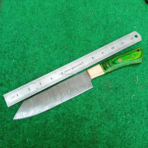 Damascus Steel 8 Inch <b>Bread</b> <b>Knife</b> Chef Cooking Japanese Kitchen <b>Knives</b> Twist Damascus Pattern Chef <b>Knife</b> Wooden Handle - Product Image 3