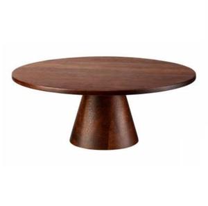 อุปกรณ์เสิร์ฟเค้กไม้เคลือบวอลนัทสุดฮิตสำหรับงานเลี้ยงวันเกิดที่บ้าน โรงแรม ร้านอาหาร - Product Image 1