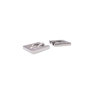 MING KEE METAL Boucle à ardillon rectangulaire en alliage de zinc 11 mm, sans plomb/nickel, certifiée OEKO-TEX, option logo personnalisé, accessoires pour sacs - Product Image 2