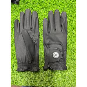 Custom Premium Show Jumping Equestrian <b>Gloves</b> Firm Grip Faux Synthetic Leather Sheep Leather Soft <b>Gloves</b> - Product Image 1