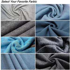 Ensemble de survêtement décontracté deux pièces pour homme, motif uni, en tissu tricoté léger, idéal pour la gym et l'automne - Product Image 4