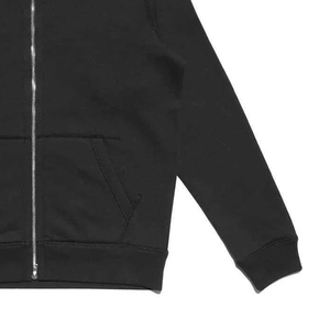 เสื้อฮู้ดซิปผู้ชาย ผ้าฟลีซ 100% คอตตอน ระบายอากาศได้ดี แขนยาว สีพื้น หนานุ่ม กันยับ กันลม รับผลิตแบบ OEM - Product Image 5