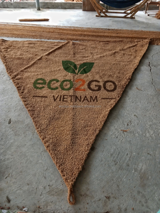 ผ้าใบกันแดดใยมะพร้าวทำมือ Eco2go เวียดนาม |   ตาข่ายธรรมชาติรักษ์โลกสำหรับใช้งานกลางแจ้ง - Product Image 1