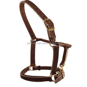 Silla de montar inglesa de cuero italiano personalizada con acabado fino, estilo western, en varios tamaños y colores, halter para caballo. - Product Image 3