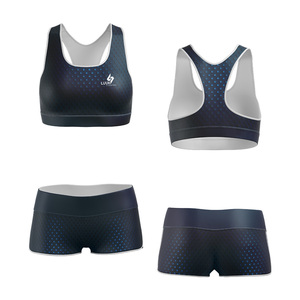 Conjunto de Shorts Deportivos de Yoga OEM ODM Personalizados, Cintura Media, Ligeros, Sin Costuras, Ecológicos, Elásticos en Cuatro Direcciones, para Gimnasio - Product Image 4