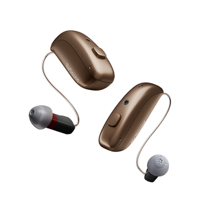 Audífonos Recargables Digitales SAVI 3 MiniRIE, Un Audífono con Estuche de Carga Premium – OEM/ODM Disponible - Product Image 1