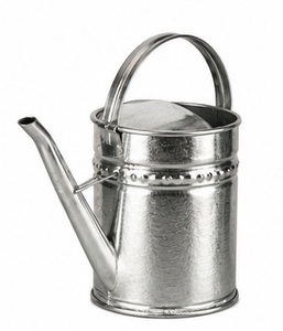Black <b>Metal</b> <b>Watering</b> <b>Can</b> with Gold Handle and Spout Durable Garden Tool - Product Image 3
