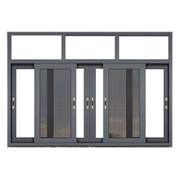 Ventanas Residenciales Impermeables con Doble Vidrio Templado, Marco de Aluminio con Rotura de Puente Térmico y Sistema Corredizo.