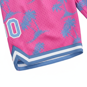 High Quality Custom 100% Polyester Mesh Basketball Shorts Sublimated Design Solid Vintage Breathable Quick Dry <b>Elastic</b> Waist - Product Image 5