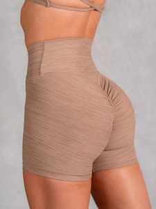Shorts de yoga et de sport pour femmes de haute qualité à double couche avec short de compression intégré, cordon de serrage, taille élastique et poches latérales - Product Image 2