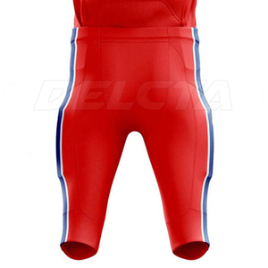 Uniforme de Fútbol Americano MALUZA INDUSTRIES, Paneles Laterales de Spandex Sublimados, Pantalones Cortos Transpirables que Absorben la Humedad para Adultos - Product Image 4