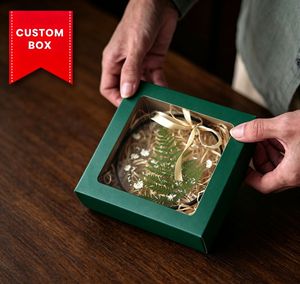 Caja de Regalo para Té de Papel Kraft, Tamaño Personalizado, Impresión de Logotipo, Duradera, OEM/ODM, Personalizable, Todas las Formas, Hecha de Cartón Kraft - Product Image 1