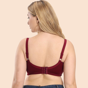 Sujetador push-up sin aros para mujer, copa tres cuartos, tirantes ajustables, espalda en U, adornado con pedrería, transpirable, de punto. - Product Image 6