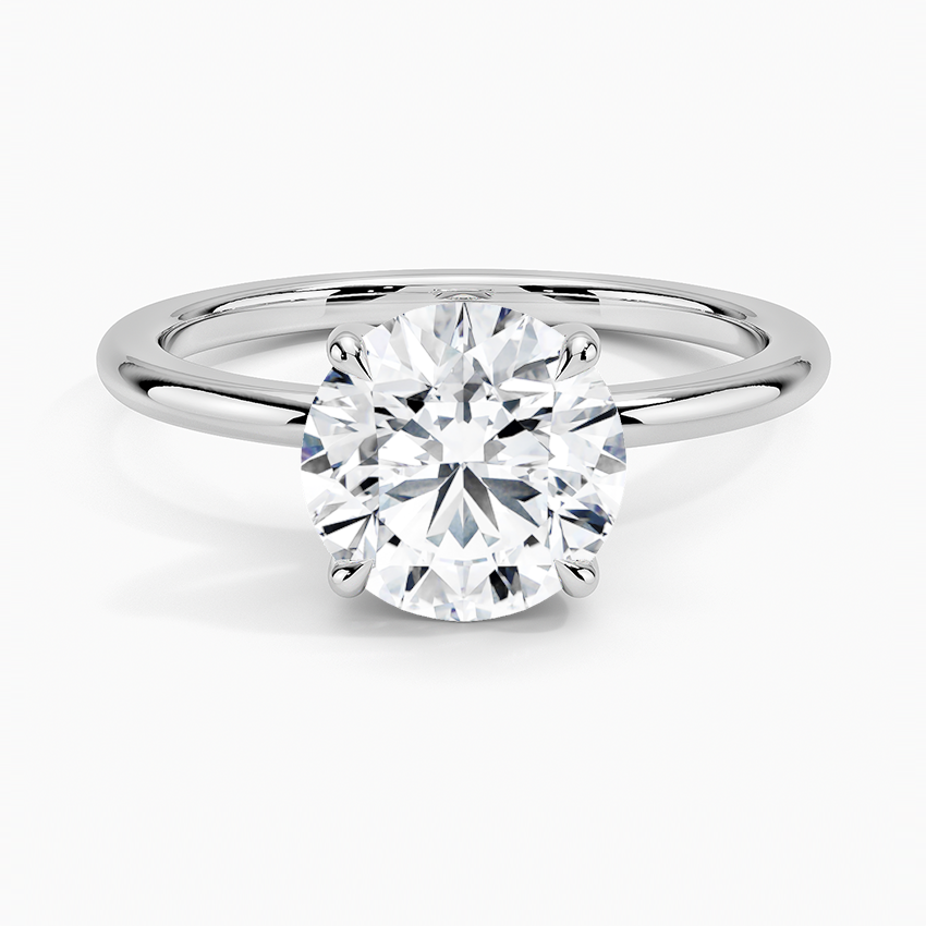 White Gold Plated