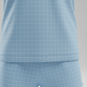 ชุดฟุตบอลแบบ unisex พร้อมกางเกงขาสั้น ชุดสองชิ้นสไตล์เซิร์ฟ ชุดฝึกซ้อมฟุตบอล แห้งเร็ว ชุดกีฬา รับผลิตตามแบบ OEM - Product Image 6