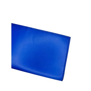 Cartera Larga Bifold de Alta Calidad para Mujer, de Cuero Genuino, con Tarjetero, Azul y Negro, Cierre Plegable, Forro de Seda, Duradera para Uso Diario - Product Image 3