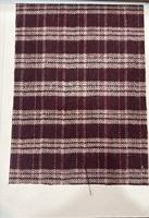 Tela de Tweed a Rayas, Tejido de Lana a Cuadros, Hilo Teñido Ecológico, Peso Medio, para Abrigos, Chaquetas, Vestidos y Trajes de Niñas