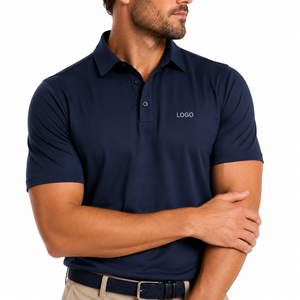 Custom Performance Golf <b>Polo</b> Shirt Quick Dry Polyester Spandex <b>Sports</b> <b>Polo</b> Private Label OEM - Product Image 3