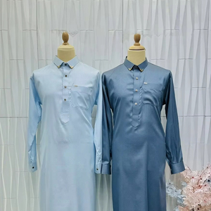 Perfect Arabic Kandora Traditional with Premium Breathable Fabric Long Sleeve Islamic Wear for Prayer Ramadan and <b>Eid</b> Occasions - Product Image 1