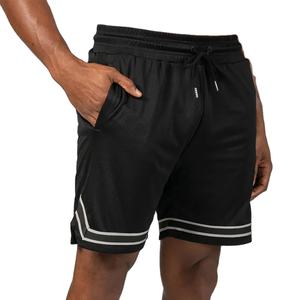 Pantalones cortos de fitness de secado rápido para hombre de alta calidad, pantalones cortos de entrenamiento y correr de malla para verano, pantalones cortos de gimnasio a prueba de sudor para hombre - Product Image 2