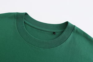 T-shirt unisexe surdimensionné de luxe en coton épais 270 g/m², col rond, personnalisable avec logo - Product Image 3