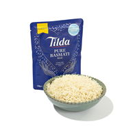 Riz Basmati Tilda de qualité supérieure, riz parfumé au jasmin, sans gluten, 10 kg, 5 kg