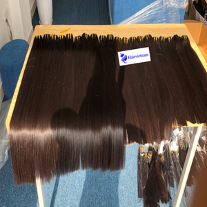 Vente en gros de cheveux chinois Remy vierges droites 100% Extensions de cheveux humains Machine à tisser les cheveux Double trame de haute qualité - Product Image 3