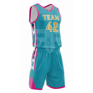 Camiseta de Baloncesto Personalizada con Nombre y Número del Equipo, Diseño Impreso Personalizado, Uniforme de Baloncesto que Absorbe la Humedad - Product Image 2