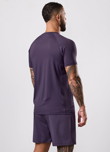 Camiseta de Lujo para Hombre, Corte Regular, Manga Corta, Mezcla de Poliéster/Algodón, Diseño Liso, Transpirable, Antipilling, Tejido de Punto de 200g - Product Image 6