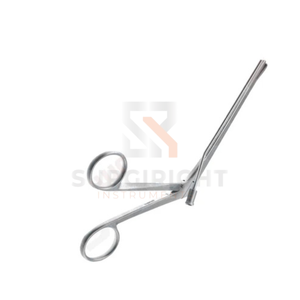 Pinces d'aspiration nasale manuelles Takahashi en acier inoxydable allemand, instrument chirurgical ORL, CE ISO 13485 MOL, usage hospitalier, Blush - Product Image 6
